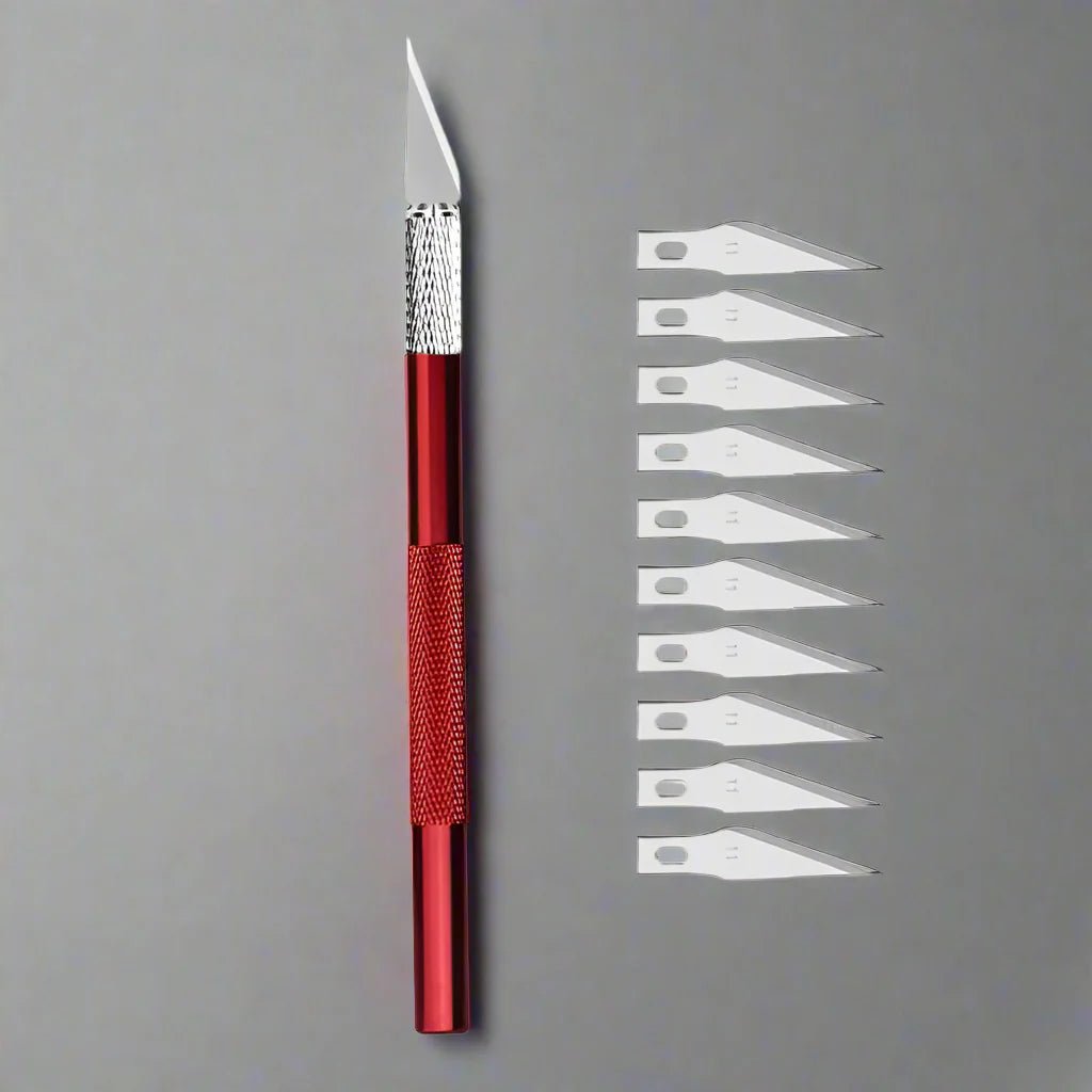 Cutter - CraftCarvingKnife™ - Rouge - Bricol - A - Tout