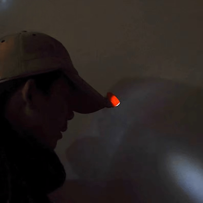 Lampe Frontale - LEDHatClipLight™ - Orange - Bricol - A - Tout