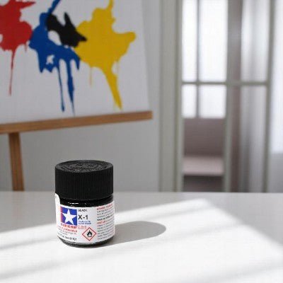 Peinture Acrylique - AquaGlossPaint™ - Noir - Bricol - A - Tout