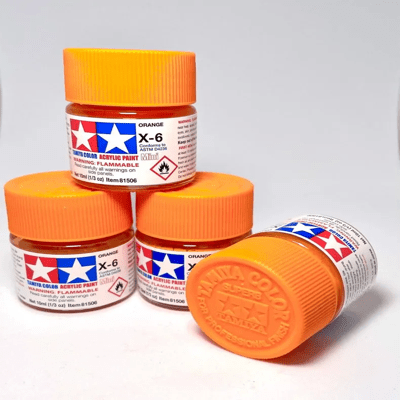 Peinture Acrylique - AquaGlossPaint™ - Orange - Bricol - A - Tout