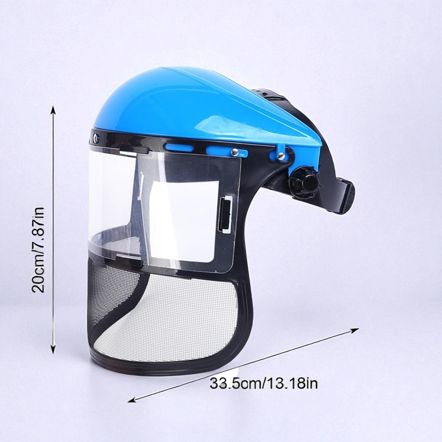 Visière de Protection - HeadMountShield™ - Bleu - Bricol - A - Tout