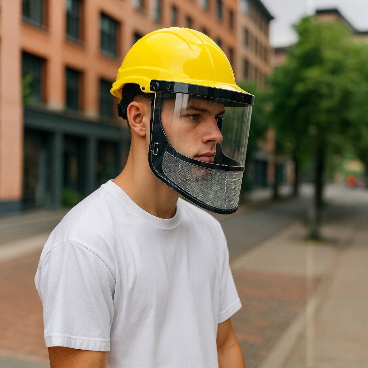 Visière de Protection - HeadMountShield™ - Jaune - Bricol - A - Tout