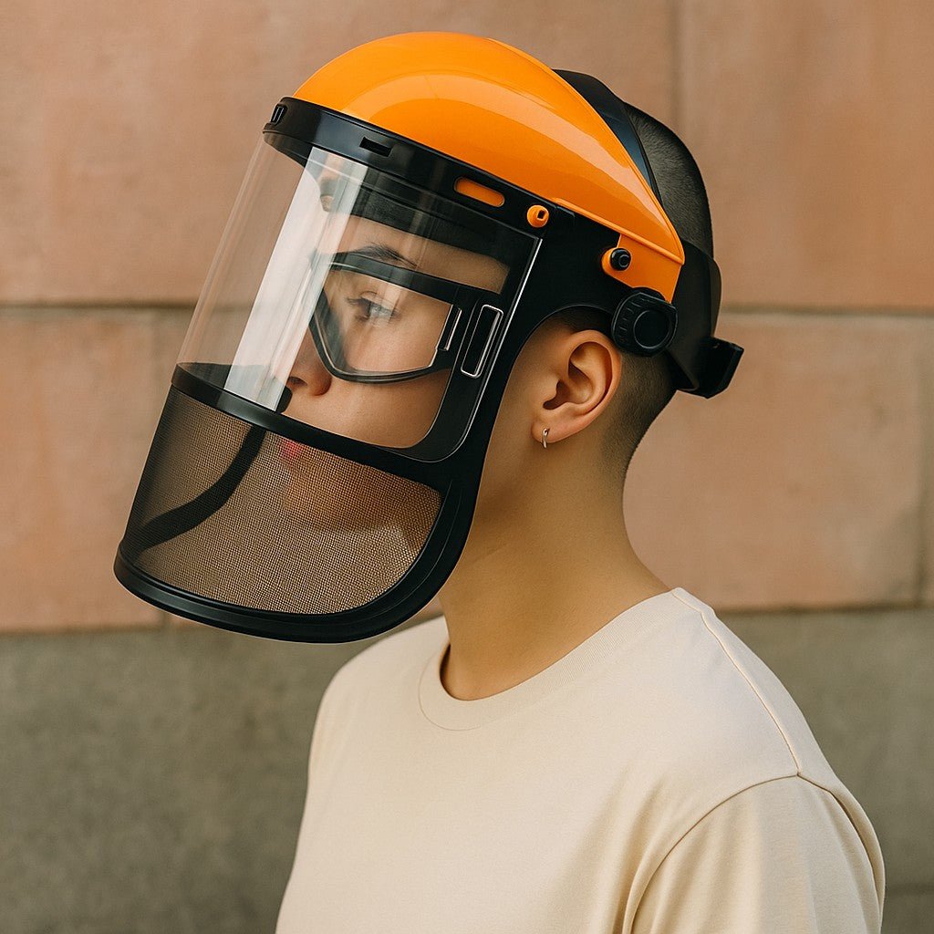 Visière de Protection - HeadMountShield™ - Orange - Bricol - A - Tout
